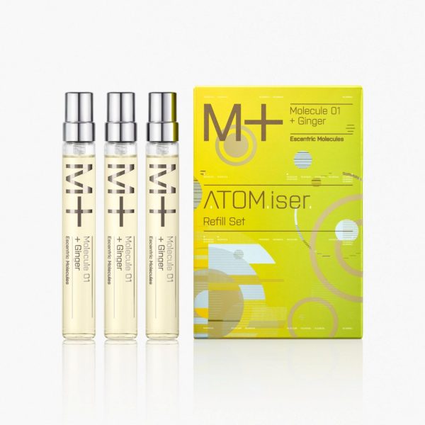 MOLECULE 01 + GINGER ATOM.ISER SET REFILL VIALS