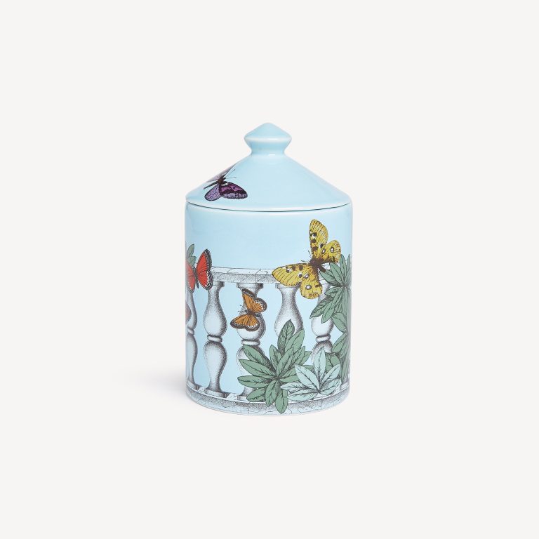 SE POI Small Scented Candle Farfalle Balaustra - Fragrance Giardino Segreto