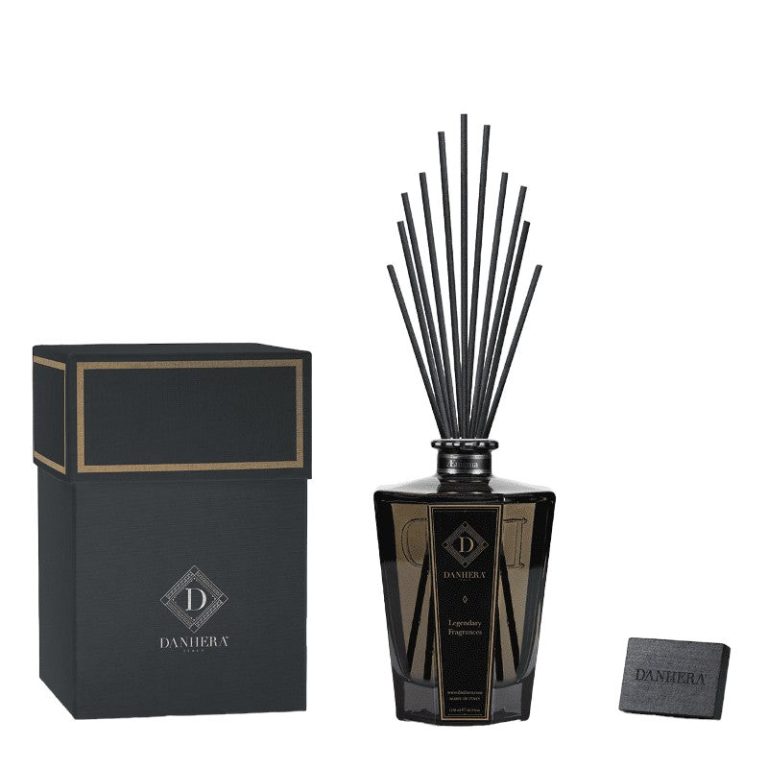 Aenigma Decanter Impero Black With Sticks 500 ml - Danhera