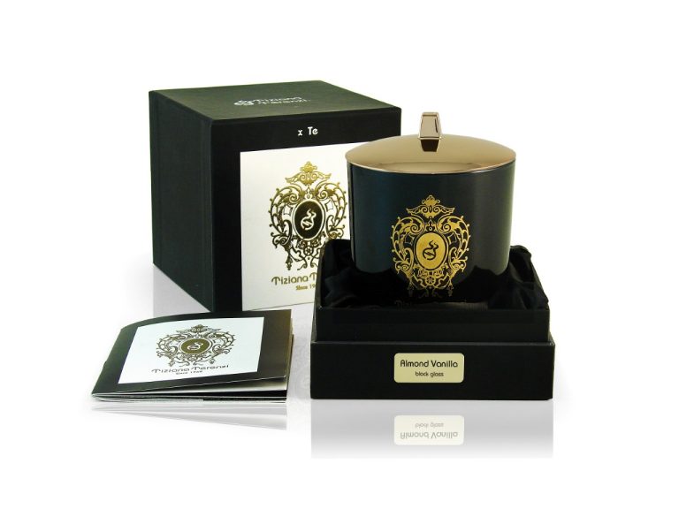 Tt Candle Almondvanilla Black Lid