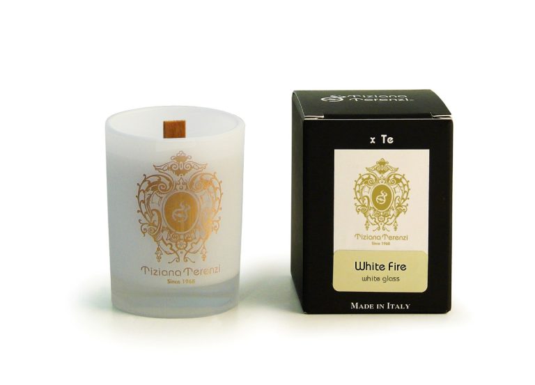 Tt Candle Whitefire White Vinci